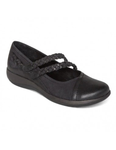 Womens Aetrex Annie Mary Jane Black Comparez plus de prix