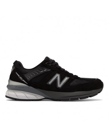 Womens New Balance 990v5 Black With Silver Comparez plus de prix