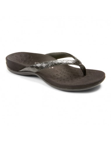 Womens Vionic Dillon Croc Toe Post Sandal Black 2 - 3 jours ouvrés.