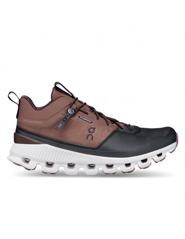 Womens On Running Cloud Hi Cocoa/Pebble pas cher 