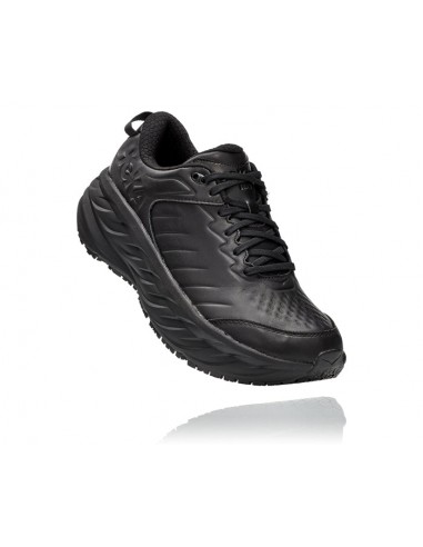 Mens Hoka Bondi SR (Slip Resistant) Wide Black/Black online