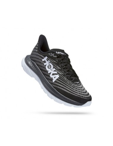 Womens Hoka Mach 5 Wide Black/Castlerock 2 - 3 jours ouvrés.