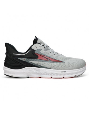 Men's Altra Torin 6 in Wide Gray/Red Profitez des Offres !