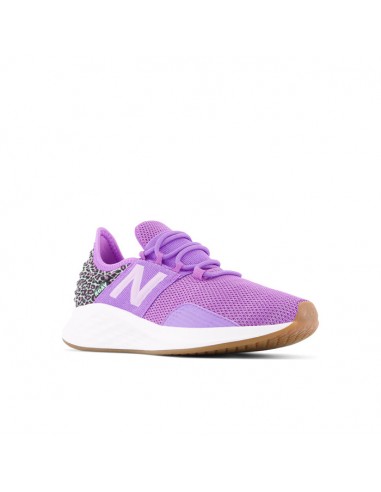 Big Girl New Balance Fresh Foam Roav in Electric Purple/Bright Mint/Black les ctes