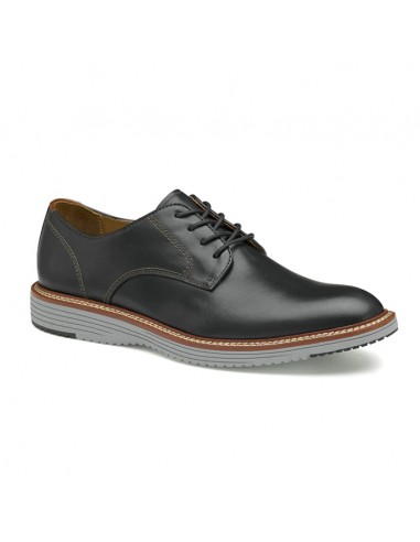 Mens Johnston & Murphy Upton Plain Toe in Black prix pour 