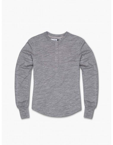 Wool Base Layer Henley meilleur choix