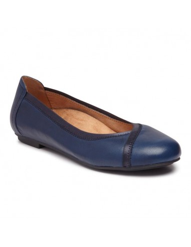 Womens Vionic Caroll Ballet Flat Navy Les êtres humains sont 