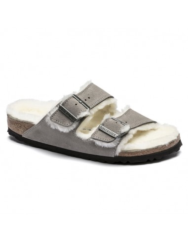 Womens Birkenstock Arizona Shearling Stone Coin ou a consommer sur place