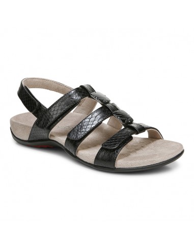 Women's Vionic Amber Adjustable Sandal Black la chaussure